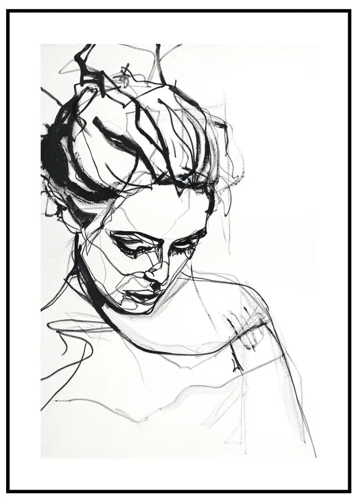 Kép 50x70 cm Silhouette – Malerifabrikken