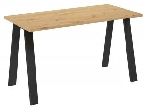 Étkezőasztal Kermit 138x67 (artisan tölgy) (4-6 fő részére). 1033075