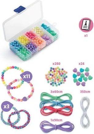 Karkötő készítő, buborék gyöngyök, MAPED CREATIV Imagin' Style Bubble (IMAC907408)