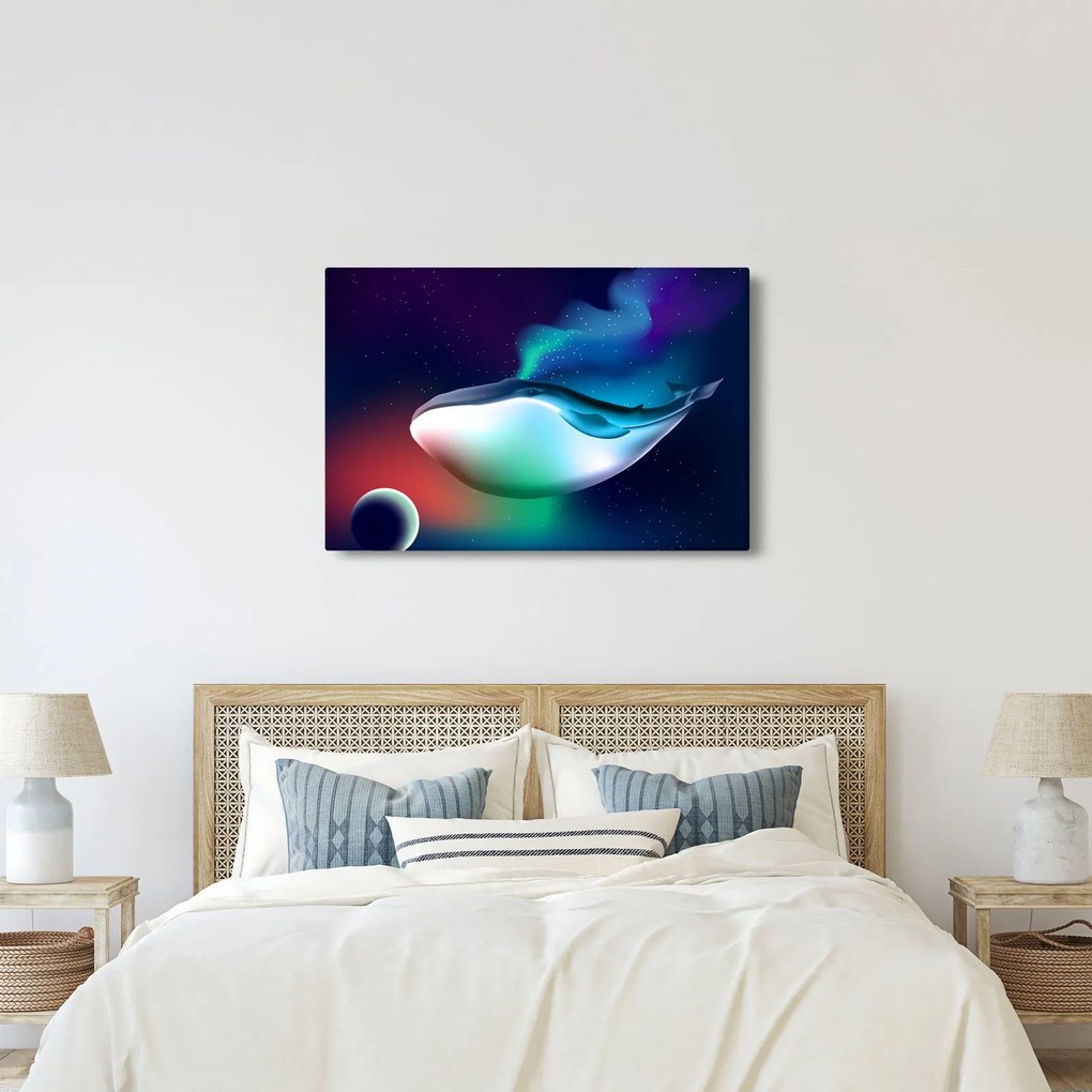 Kép - Űrbálna (90x60 cm)
