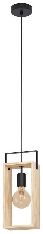 Eglo 43413 - Csillár zsinóron FAMBOROUGH 1xE27/40W/230V