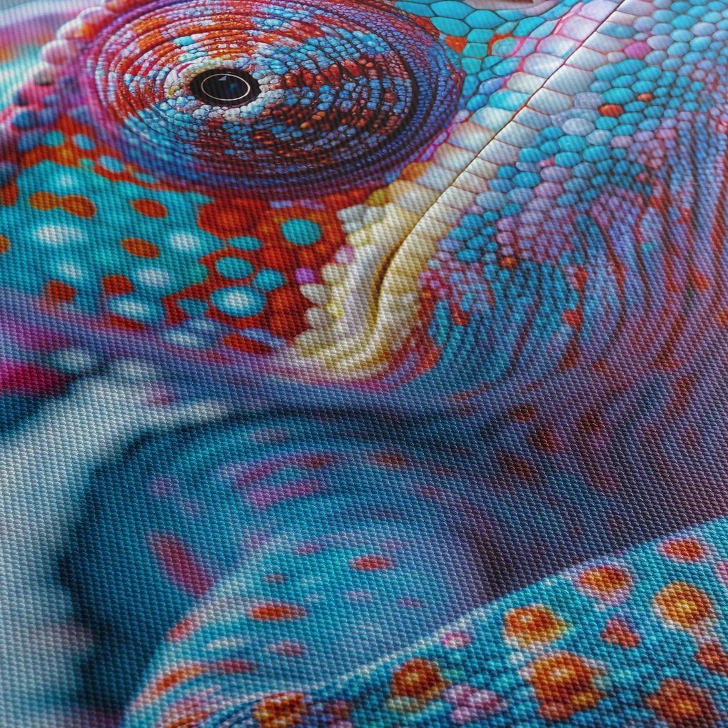 Kép - Színes kaméleon (120x50 cm)
