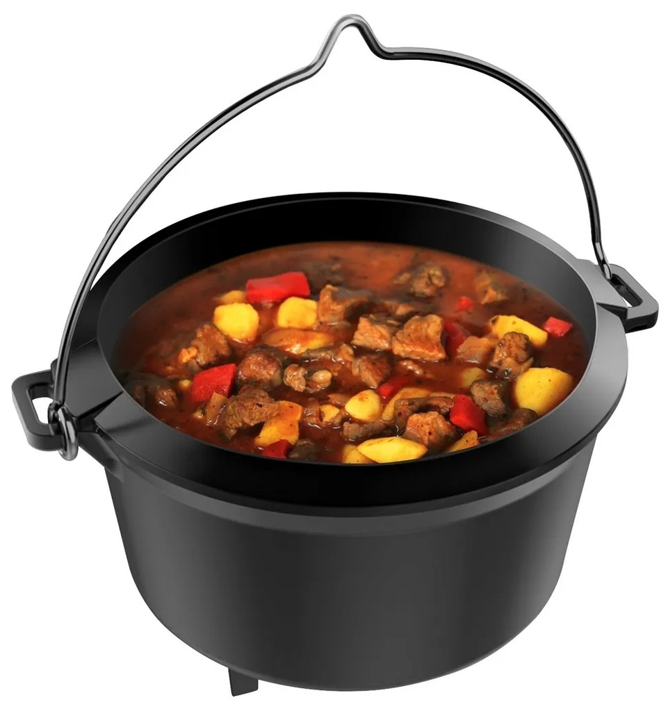 Tepro 8231 Dutch Oven, öntöttvas borács fedővel , 4 l