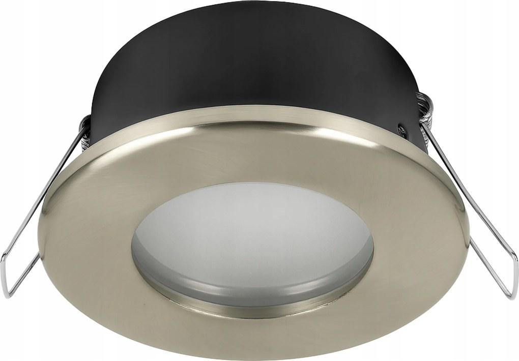 Halogén lámpatest légmentesen záródó GU10 IP44 fürdőszoba szatén