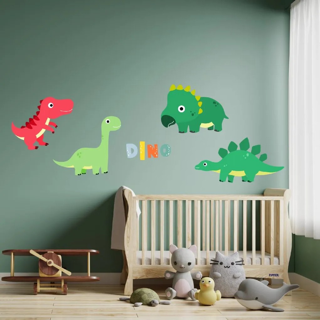PIPPER. Textil falmatrica "Baby dinoszauruszok 2"