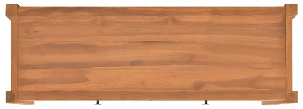 tíkfa TV-szekrény 140 x 40 x 45 cm