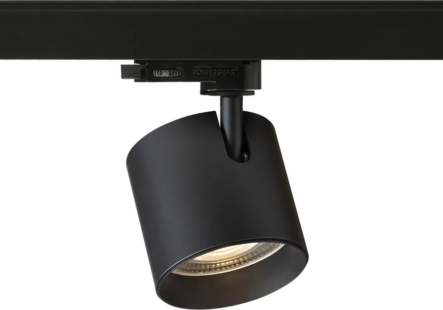 RENDL IRIS 9 háromáramkörös sínre fekete 230V LED 12W 24° 3000K
