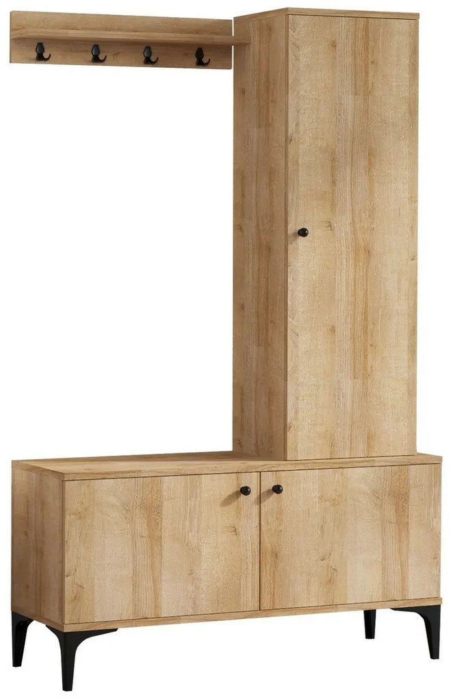 Lex Oak and Black előszoba szett