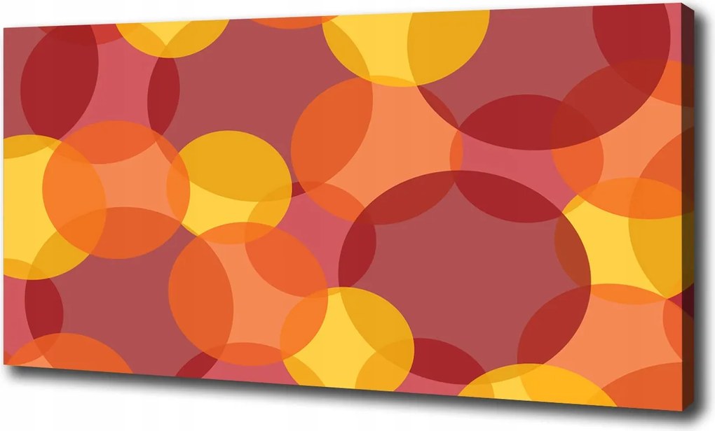 Vászonkép Színes körök 100x70 cm
