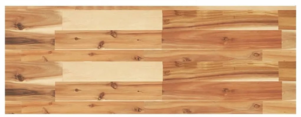 3 db olajbevonatú tömör akácfa függőpolc 100 x 30 x 4 cm