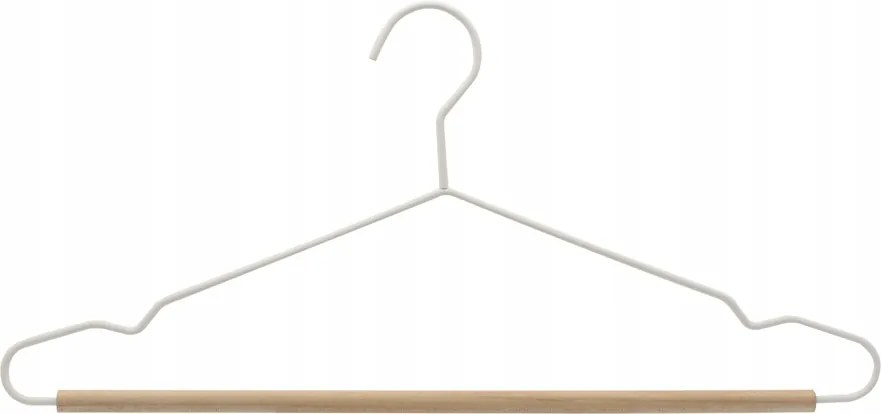 3 x Ruhaakasztó ing Hvaler fehér