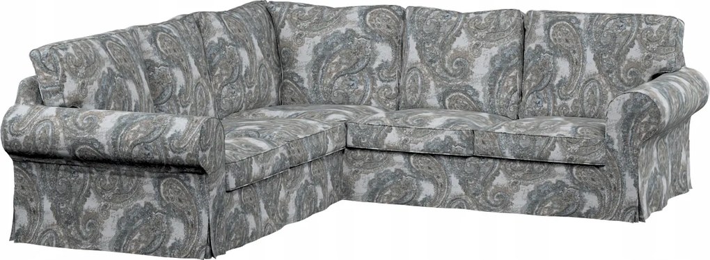 Ektorp Ikea sarokkanapé huzat, zöld