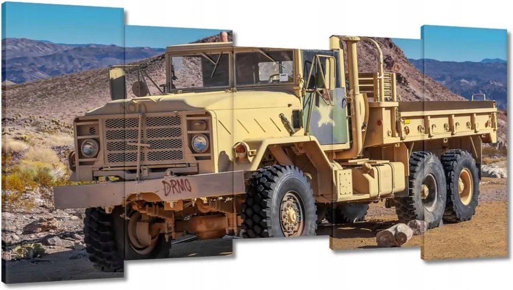 Festmények 150x80 Amerikai teherautó