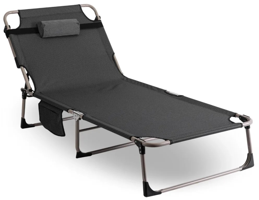 Napozó/Pihenőágy Szürke Színben. ELGIN