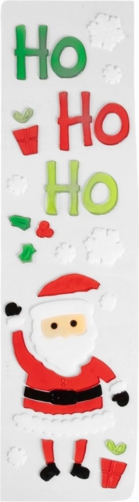 Karácsonyi Winde ablakmatrica Mikulás karácsony 15x50 cm Homla