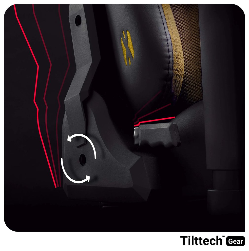 Diablo X-Player 2.0 szövet gamer szék gyerekeknek Kids méret: dark sunflower / sárga Diablochairs