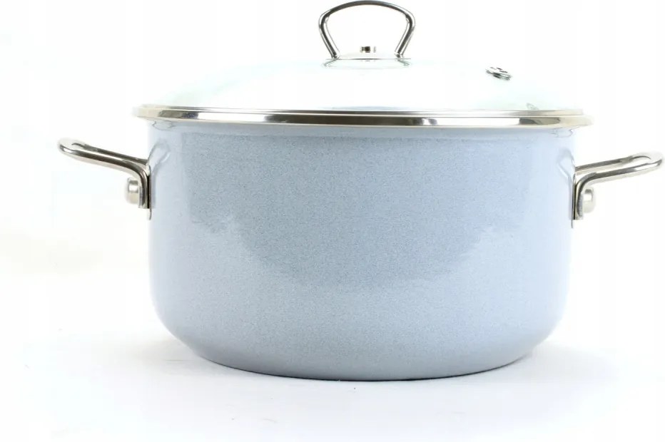 Belis zománcozott edény Prémium halványkék 20 cm, 3,5 l