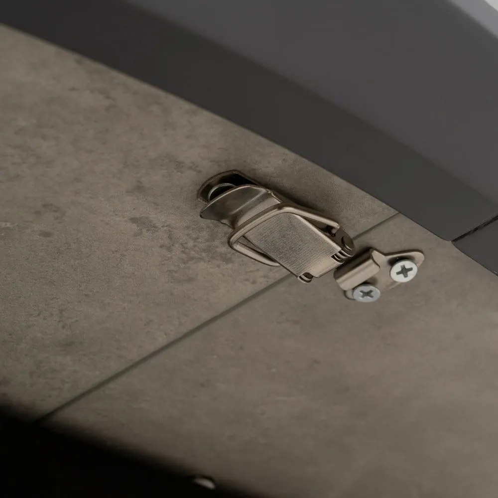 Kerek bővíthető étkezőasztal hosszabbító asztallappal ø 120 cm Rocía – Ixia