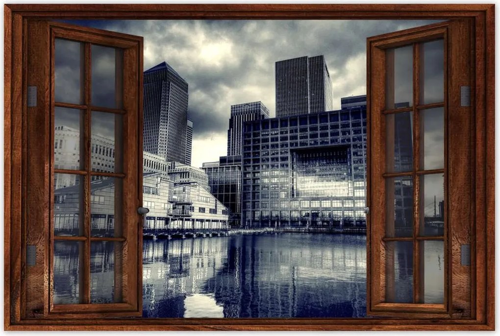 Poszterek 90x60 Természetes tükör