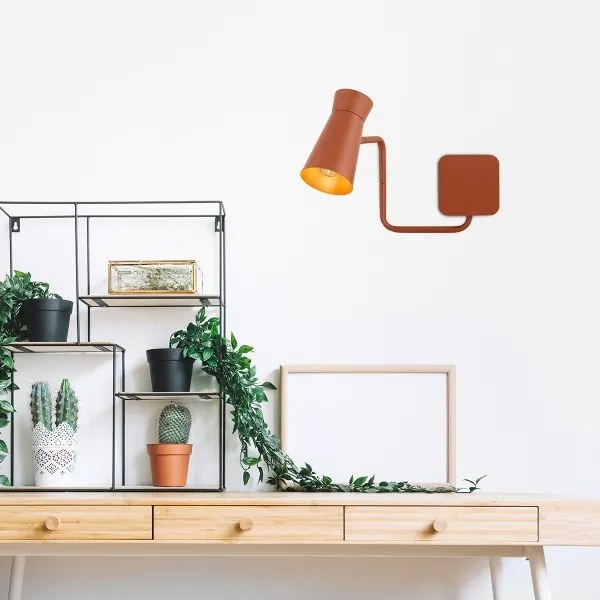 Argon 8882 - LORD fali lámpa 1xE14/7W/230V terrakotta