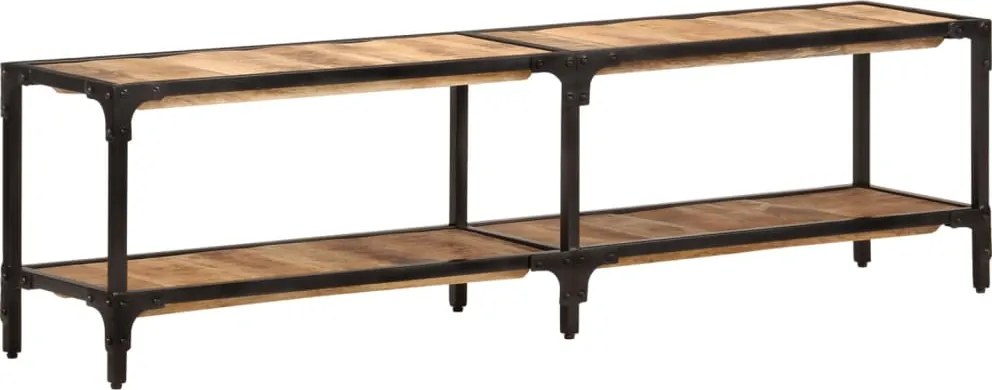 vidaXL tömör mangófa TV-szekrény 150x30x41 cm