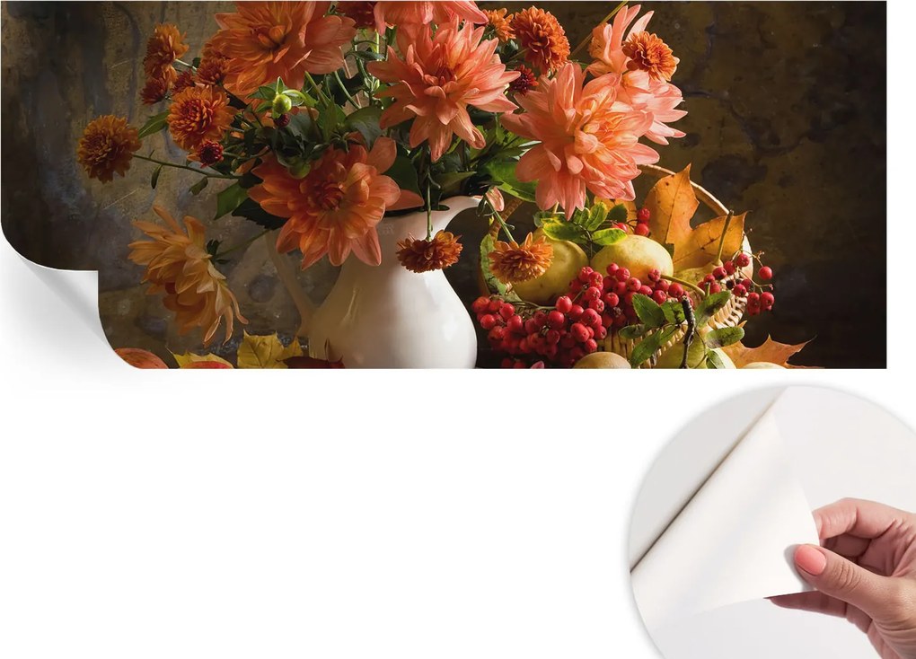 Fotótapéta Öntapadós tapéta a szobába Őszi kompozíció 250x104 cm