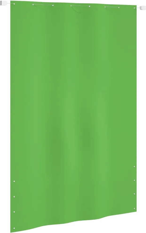 vidaXL világoszöld oxford-szövet erkélyparaván 160 x 240 cm