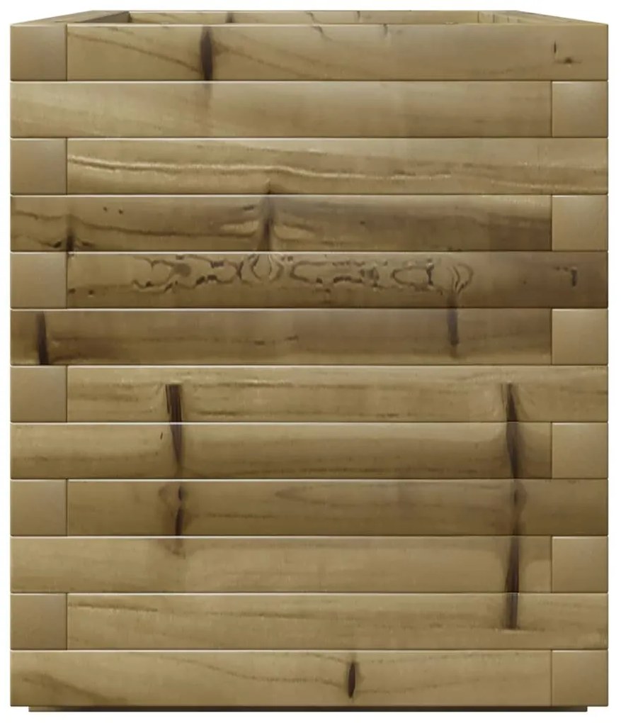 vidaXL impregnált fenyőfa kerti virágtartó 70 x 40 x 49,5 cm