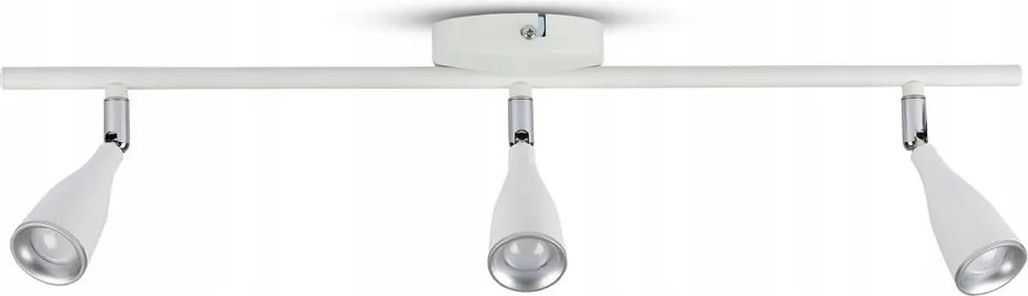 Led lámpa Falra szerelhető Mennyezeti spot cső hármas lámpatest 13.5W 1000lm 3000K