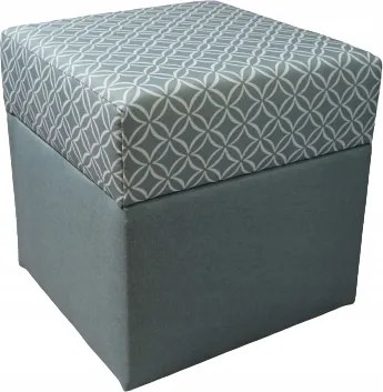 Nyitható Puff 40x40 Evo Szavanna geometrikus minta