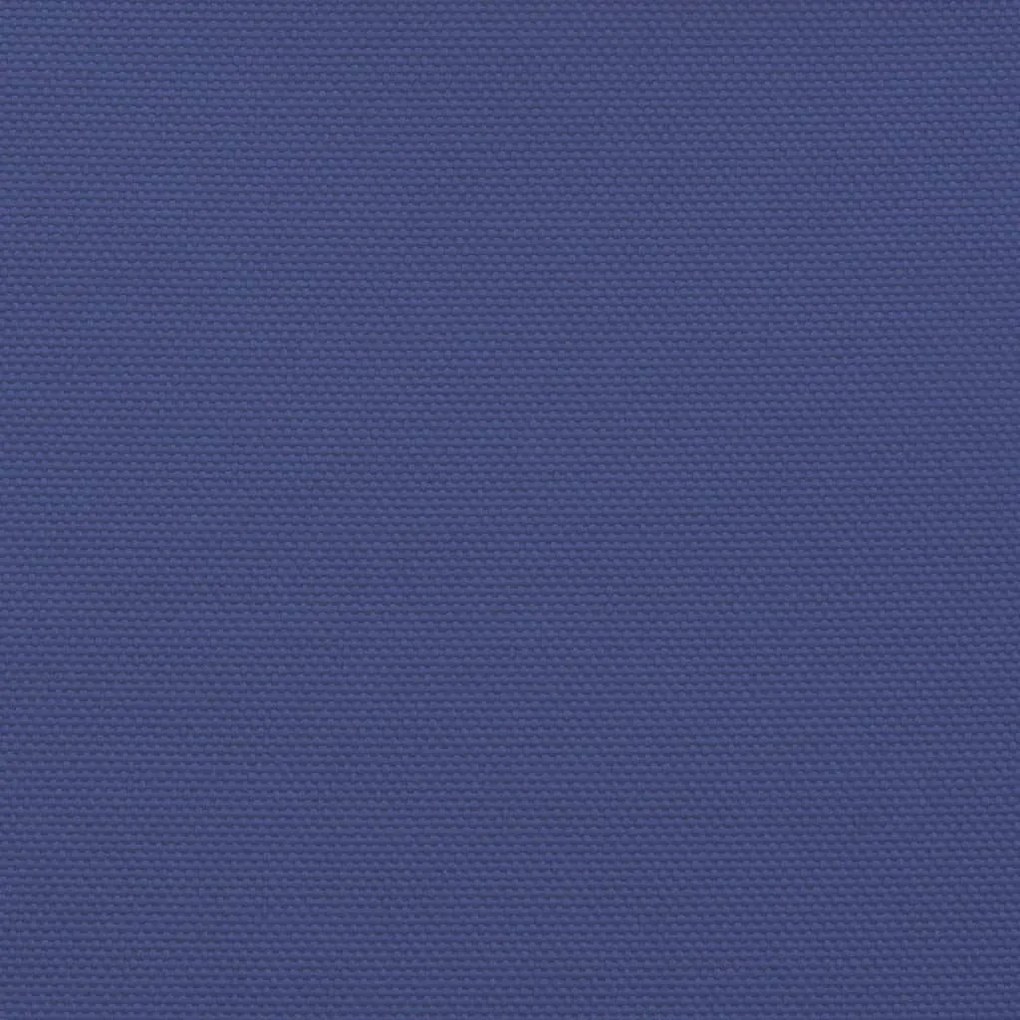 Kék négyzet alakú oxford-szövet napvitorla 5 x 5 m