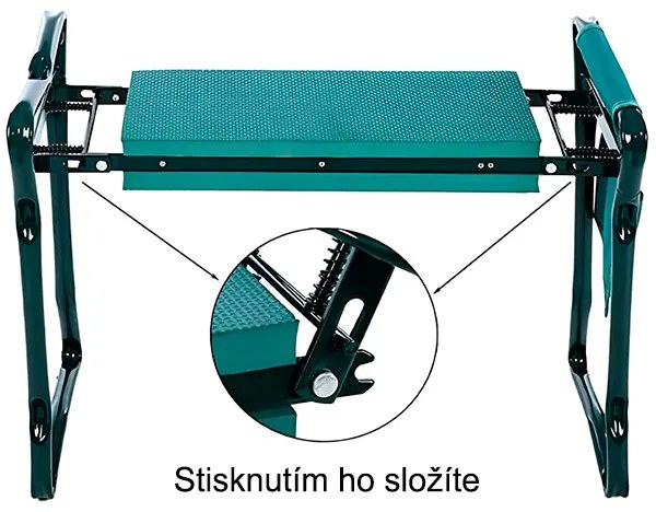 Összecsukható szék kerti munkához - KNEEBENCH