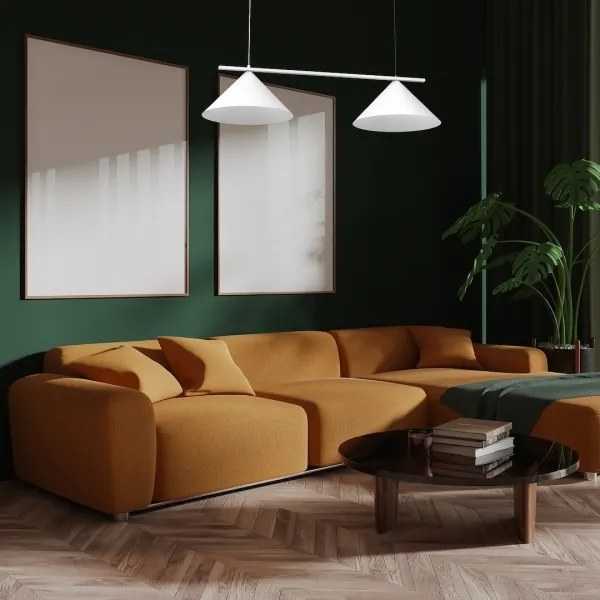 CAPITAL kábelre függesztett csillár 2xGX53/15W/230V fehér