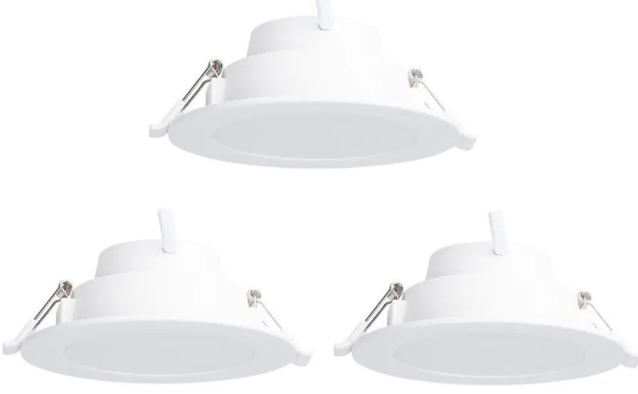 Aigostar-KÉSZLET 3x LED RGBW Dimmelhető függesztett mennyezeti lámpa MESH 9W/230V 2700K-6500K átm. 14,5cm