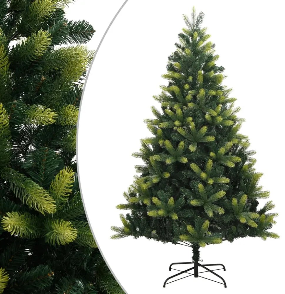 csuklópántos műkarácsonyfa állvánnyal 120 cm