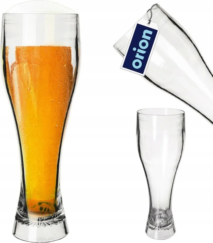 Műanyag söröspohár törhetetlen, többször felhasználható 600 ml