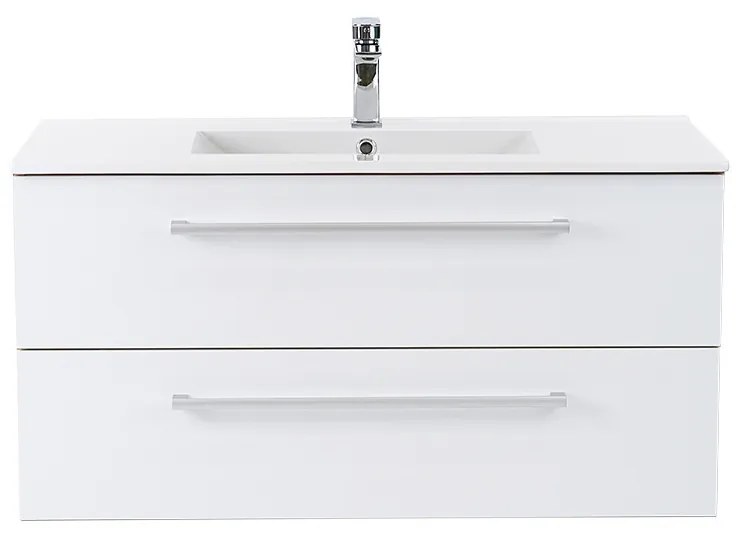 Vario Clam 100 Fürdőszoba alsó szekrény mosdóval