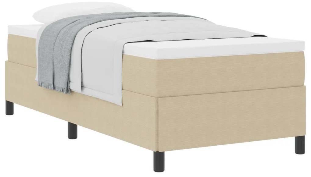 Ágykeret Szürke zöld 90 x 190 cm Bársony anyag