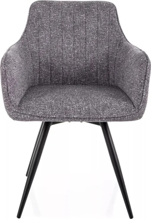 Ballo Leo szövet étkezőszék szürke forgatható üléssel