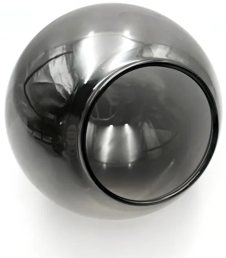 Felületre szerelhető csillár MALENA 3xE14/5W/230V fekete/füstös