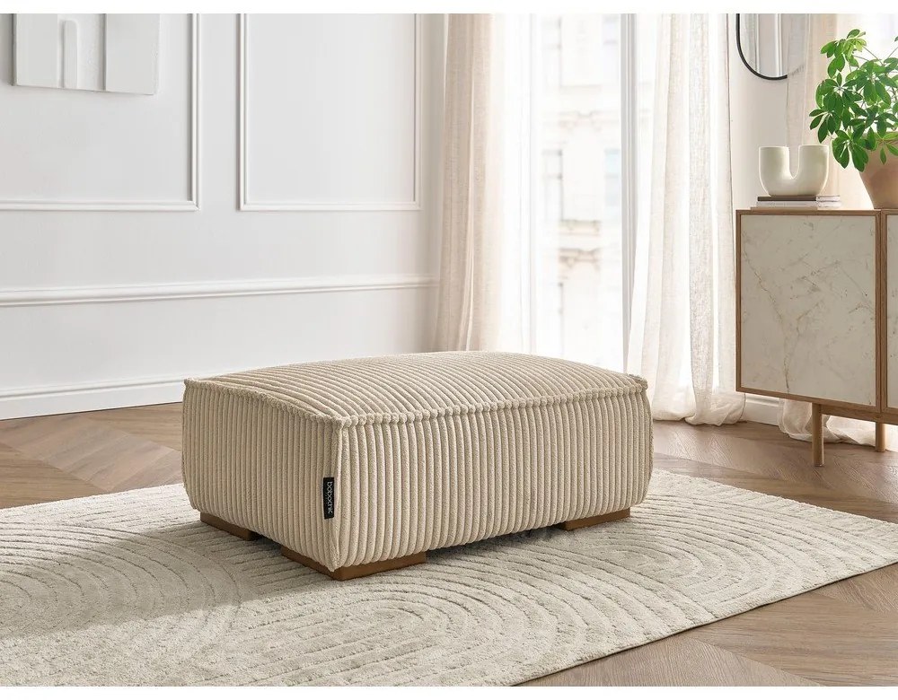 Világosbarna kordbársony lábtartó Chelsea – Bobochic Paris