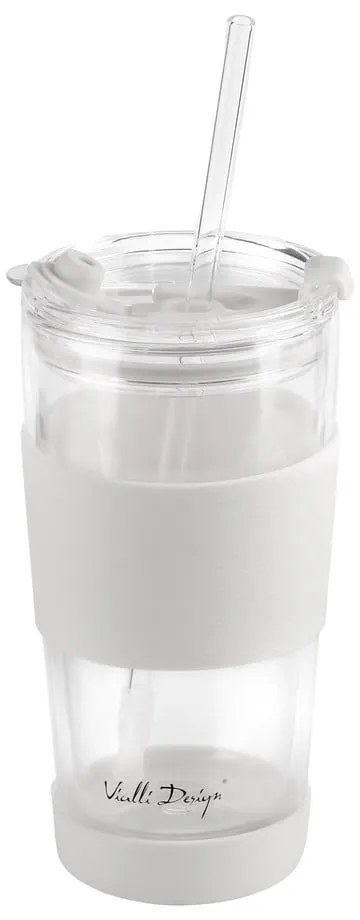 Fehér termobögre 600 ml Fuori – Vialli Design