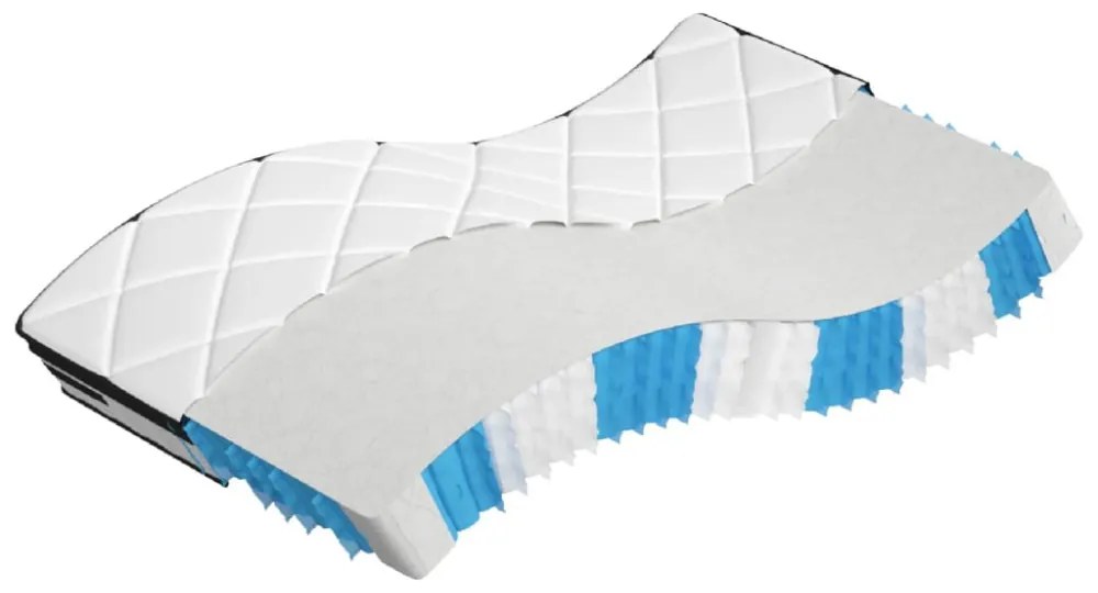 vidaXL közepes plus zsebrugós matrac 90 x 200 cm