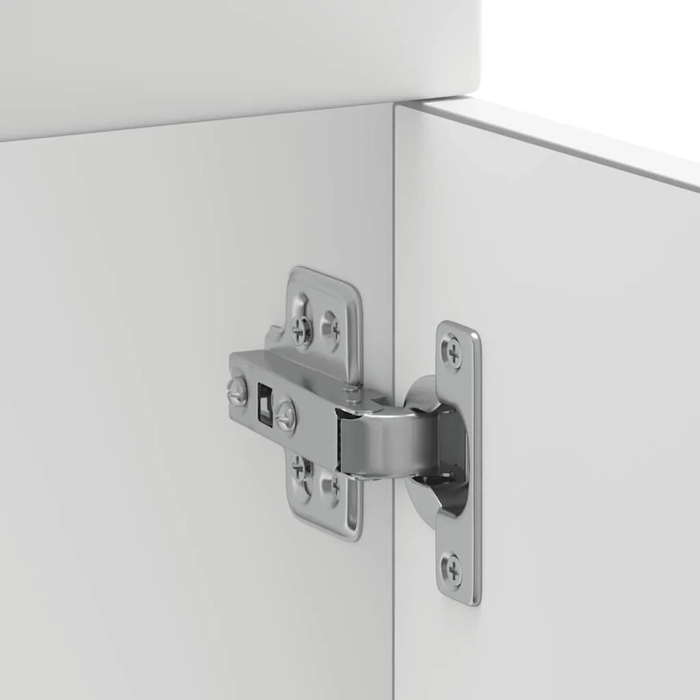 vidaXL Konyhai alsó szekrény Kalmar fehér műfa