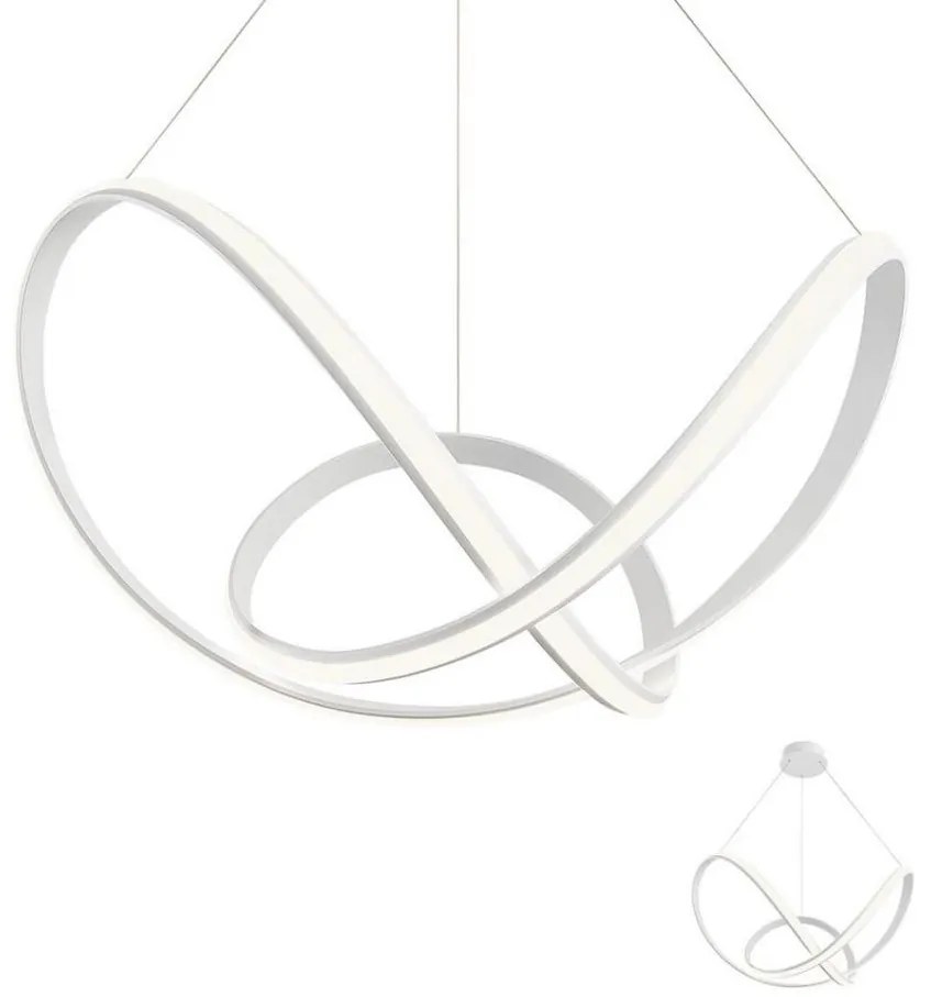 Redo 01-1784 - NUCLEO LED csillár kábellel LED/55W/230V fehér