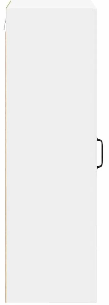 Fali konyhaszekrény polcokkal Fehér 50 x 31 x 100 cm Faanyag