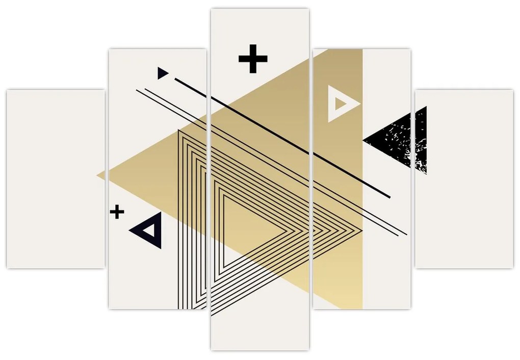 Kép - Geometriai formák N⁰4 (150x105 cm)
