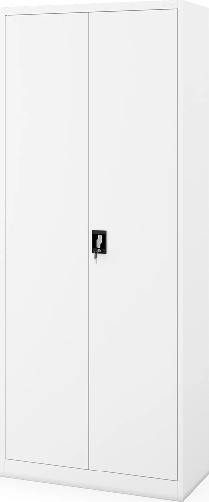 DAWID H2200 fehér zárható takarítószekrény 900 x 2200 x 450 mm