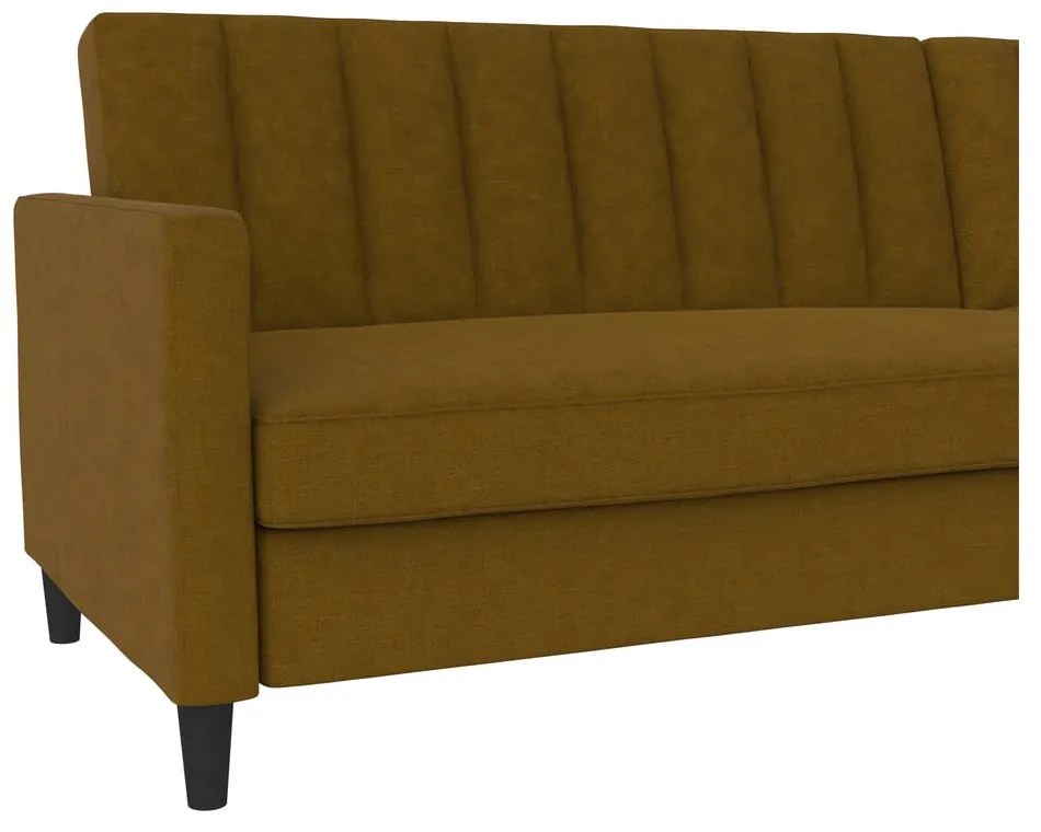 Sárga kinyitható sarokkanapé Celine – Støraa