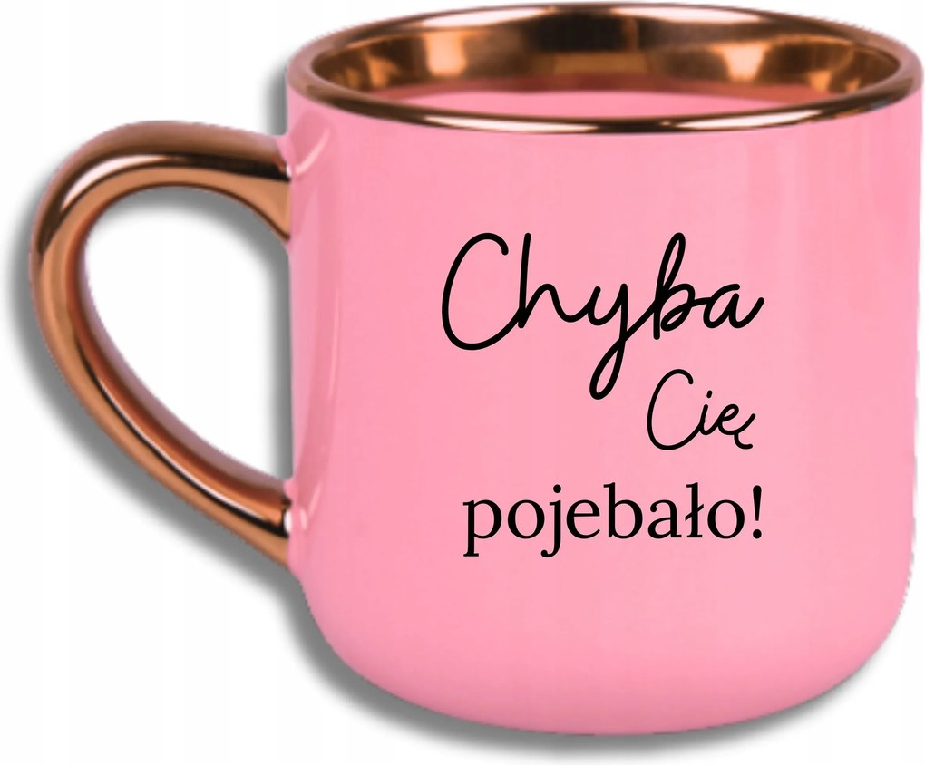 Bögre Rózsaszín Elegáns Nagy Vicces Ajándék Szerintem P******